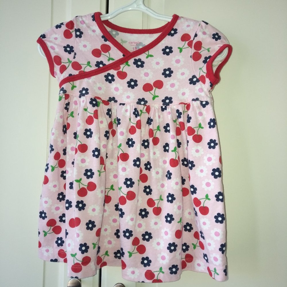 4/$20 Carter's toddler dress & bloomers 18 months